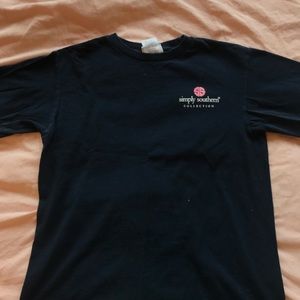youth simply southern dog tee shirt